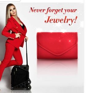 Jewelry organizer travel bag